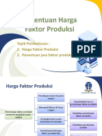 Inisiasi 7 - Penentuan Harga Faktor Produksi