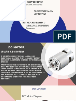 Presention Dc Motor Mousin Pasha