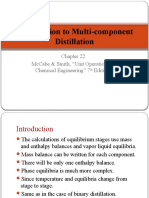 Introduction To Multi-Component Distillation