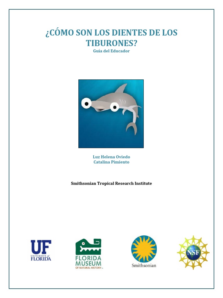 Dientes de Los Tiburones PDF Tiburones