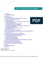 Composite Materials - Topic 4 Pre-Pregs and Pre-Pregging