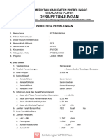 Profil Desa Petunjungan-Digabungkan