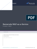 Was01 Barracuda Waf-As-A-Service - Foundation - Student Guide