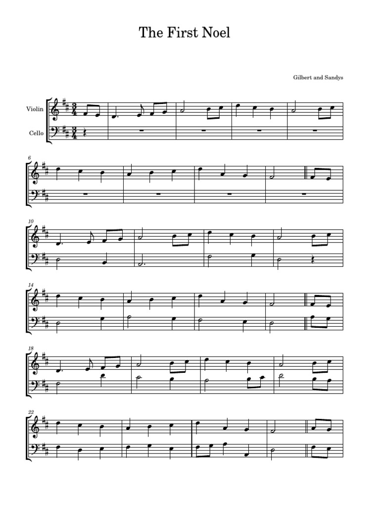 The First Noel PDF