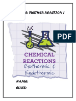 Module 2 - Further Reaction I