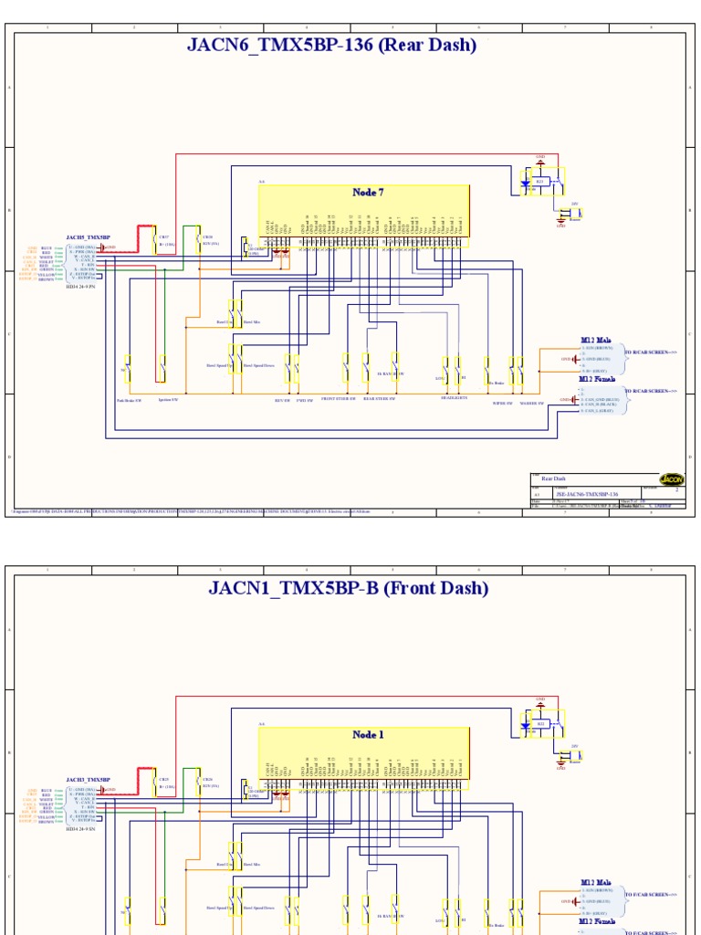 TMX5BP Electrical Schematics | PDF
