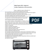 Bridging Assignment - Principles and Applications of Microcontrollers