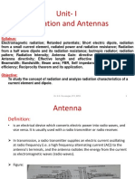 Unit I - Radn & Antennas - 2022