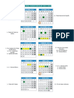 Calendario Escolar 2012