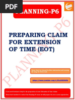 Extension of Time Claim Template | PDF | Business