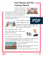 T L 53278 The Town Mouse and The Country Mouse Differentiated Reading Comprehension Activity