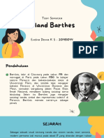 Teori Semiotika Roland Barthes