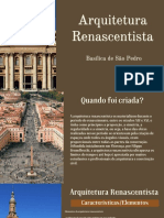 Arquitetura Renascentista: Características e Elementos