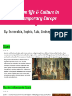 Muslim Life & Culture in Contemporary Europe