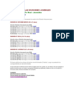 Auxiliares de Las Divisiones Juveniles