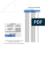 Hoja Conversor - Coordenadas
