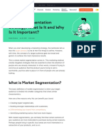 Market Segmentation Strategy: What Is It and Why Is It Important?