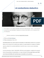 Clark L. Hull y El Conductismo Deductivo - La Mente Es Maravillosa