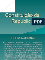 Constituição Da Republica