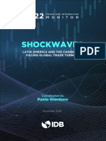 Trade and Integration Monitor 2022 Shockwaves Latin America and The Caribbean Facing Global Trade Turmoil