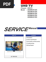 UHD TV Service Manual | PDF | Electrostatic Discharge | Ac Power