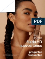 Base HD con 20/18 tonos para todos los tipos de piel