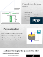 Piezoelectric Sensor Presentation Final