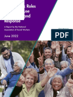 Social Work Roles Elder Abuse Prevention and Response June 2022