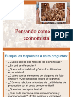 Pensando Como Un Economista - 2022