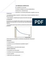 Caractristicas de Un Mercado Competitivo