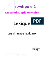 Champ Lexical