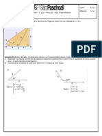 Física - Teorema de Pitágoras, Vetores e Trigonometria