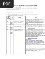 Códigos de Erro da Impressora Lexmark | PDF | Armazenamento de dados de ...