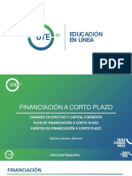 Financiación A Corto Plazo y Modelo de Negocios