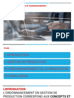 Gestion de Production Et Ordonnancement