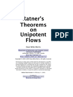 Moris - Ratner's Theorems