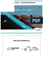 Maersk Moeller Expert Flat Rack and Steel Coil Securing What Is Lashing