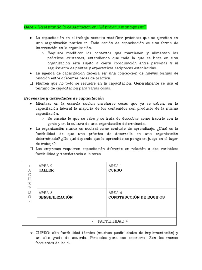 Capacitación Organizacional Efectiva | PDF | Aprendizaje | Conocimiento