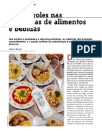 Os Controles Nas Indústrias de Alimentos e Bebidas - SBCC