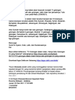 Kemudian Sesungguhnya Kalian Akan Terpecah Menjadi 73 Golongan