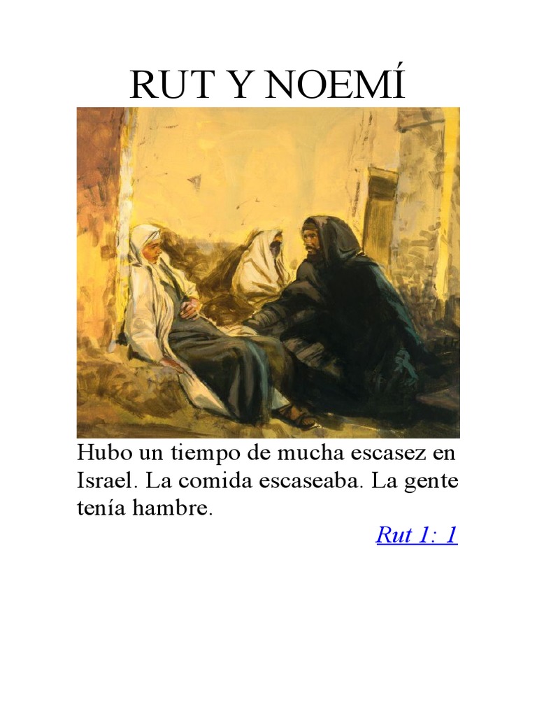 Historia de Rut y Noemí en la Biblia | PDF | Religión y espiritualidad