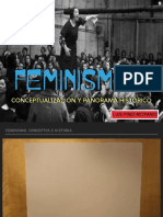 Feminismos. Conceptualización y Panorama Histórico.