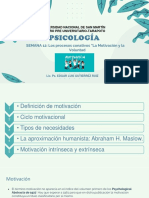 Semana 12 Procesos Canativos Motivacion y Voluntad