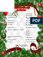 Christmas Party Program