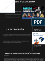 Extradición Activa #21-2018 LIMA .