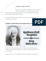 Syaikhona Kholil Guru Besar