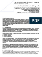 Hand Out NO 11 Clearing and Settlement