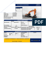 Excavadora oruga Doosan DX450 LCA especificaciones técnicas