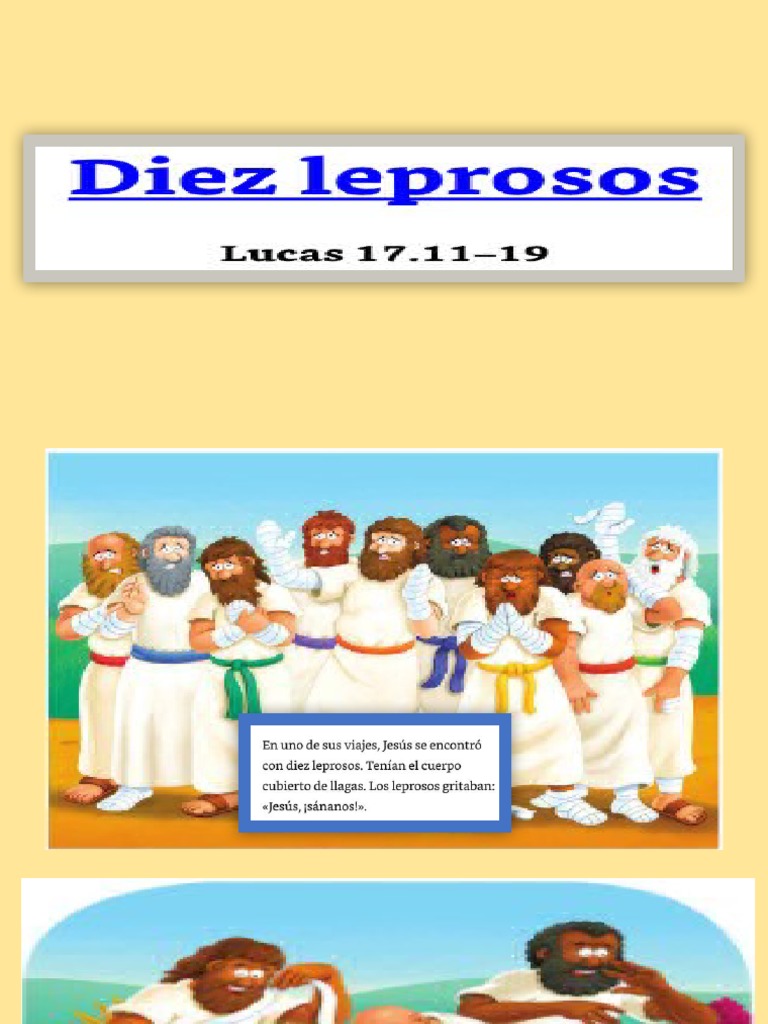 Los 10 Leprosos PDF