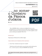 Martinholutero Como Comer o Cordeiro Da Pascoa Judaica